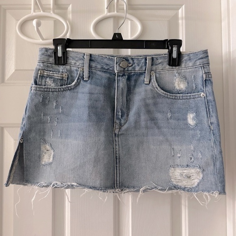 Lovers + Friends Harper Denim Skirt